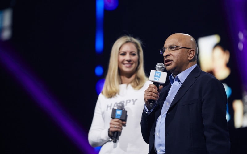 Lord Rumi Verjee, WE Day UK, 2016