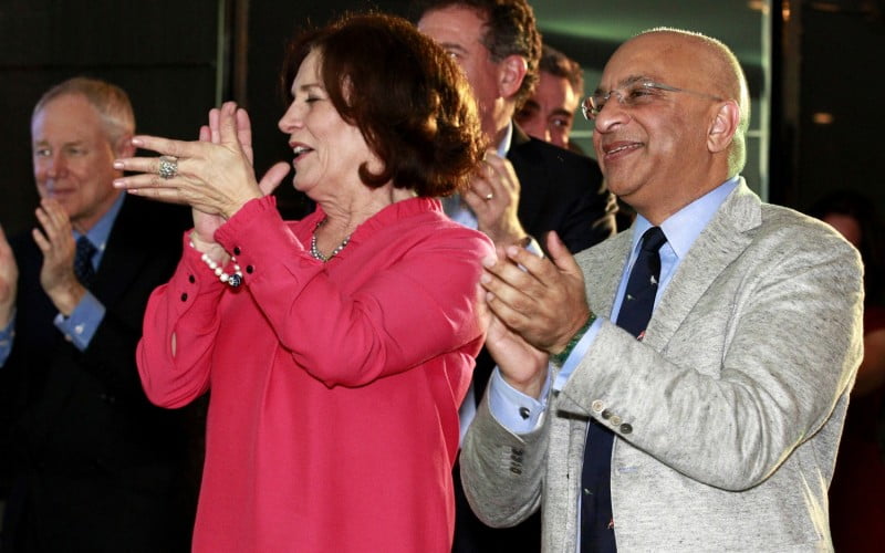 WeDay 2017 Margaret Trudeau and Rumi Verjee